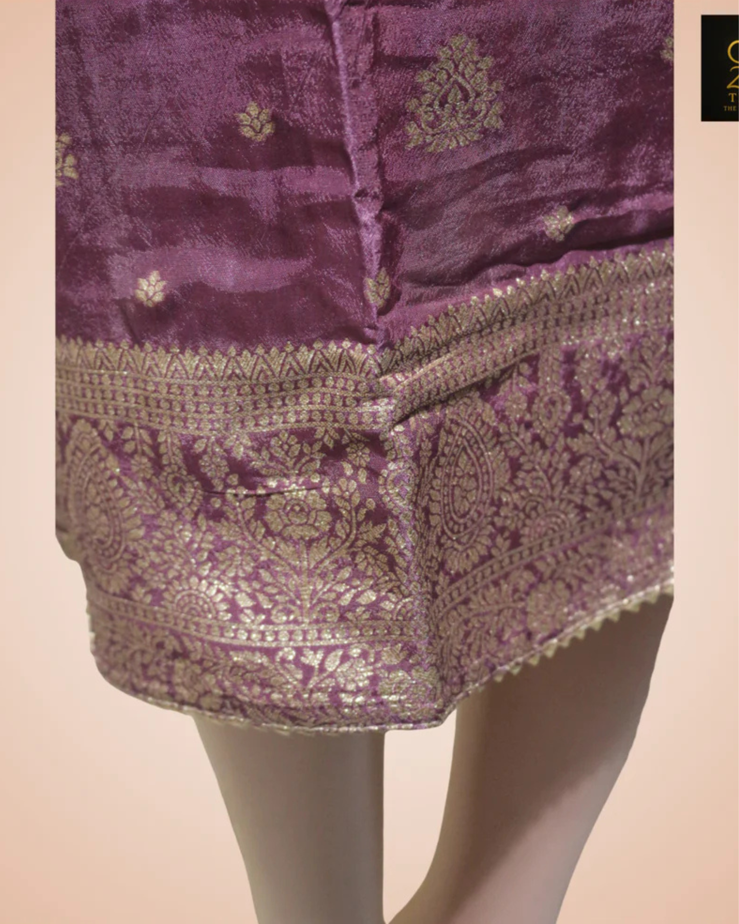 Wine Banarasi Silk Suit – Premium Festive Collection