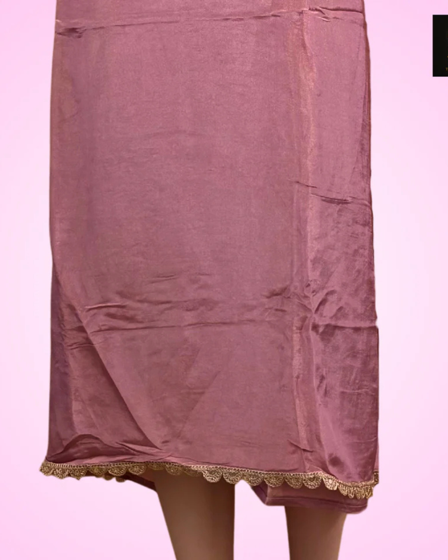 Light Onion Pink Shine Tussle Suit Set